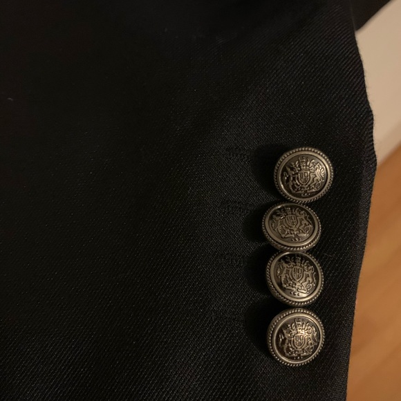 Navy Blue Alfani 40S Blazer - Picture 3 of 7